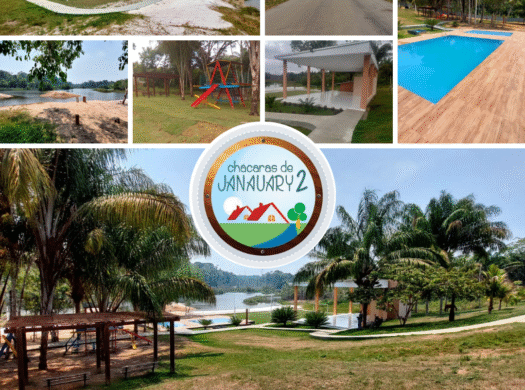 Chácaras January 2 – Lotes de 1000m² em Condomínio Fechado com Lazer em Iranduba-AM