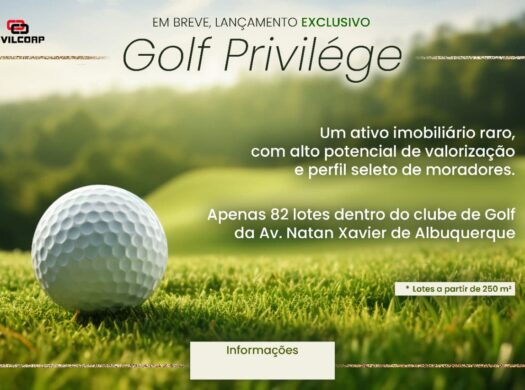 Golf Privilege exclusivo LOTES venda Novo Aleixo – Manaus