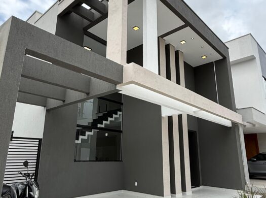 Casa Duplex com 4, piscina e churrasqueira, venda no Mosaico Ponta Negra – Manaus