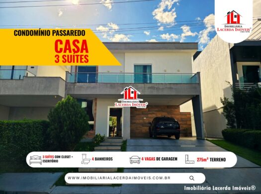 Casa Duplex com 3 suítes, venda no Residencial Passaredo, Ponta Negra – Manaus
