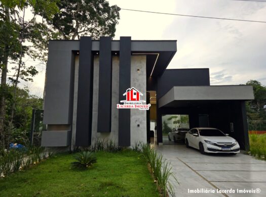 Casa com 3 suítes com piscina a venda, no Alphaville Manaus 4, Ponta Negra – Manaus