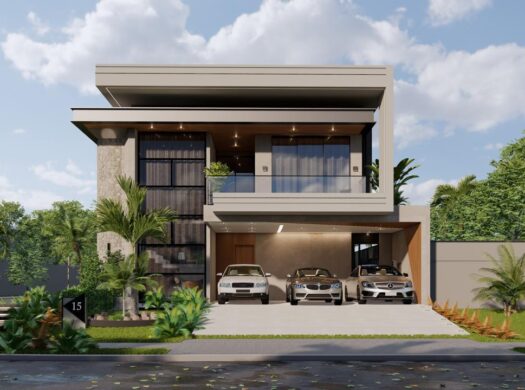 Casa Duplex com 5 quartos, a venda no Alphaville Manaus 4, Ponta Negra – Manaus