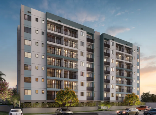 Condomínio Città Oasis Azzure – 2 quartos, sendo 1 suíte