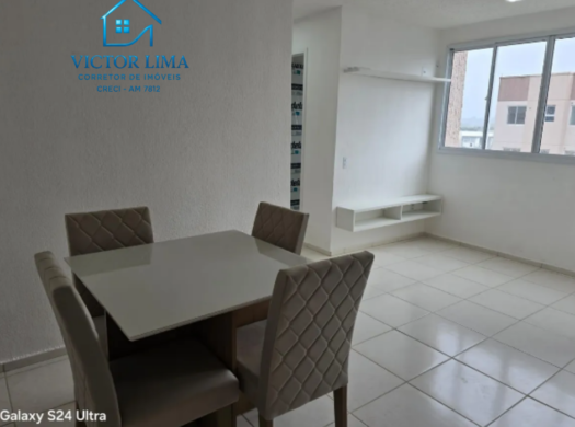 Aluguel de Apartamento no Condomínio Conquista Rio Negro, 2 quartos – semimobiliado