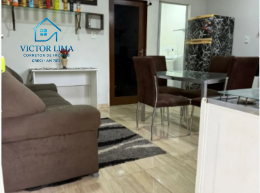 Aluguel de Apartamento no Japiim II – 1 quarto – Mobiliado
