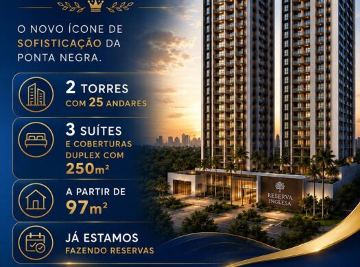 Reserva Inglesa Briston Lancamento Apartamento Ponta Negra Manaus