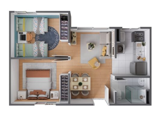 Ideal+ Lagos | Apartamentos de 2 Quartos Tarumã Manaus