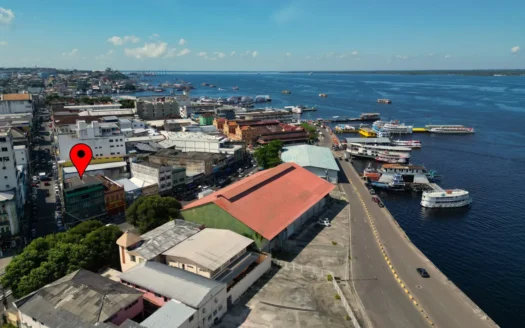 Prédio Comercial Centro de Manaus, de Esquina na Frente do corredor Turístico a venda, Manaus AM