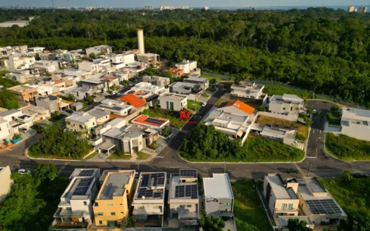 Residencial Passaredo, Casa duplex com 4 quartos e Energia solar, a venda na Ponta Negra, Manaus