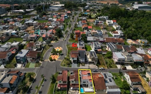 Residencial Tapajós Casa Duplex com 4 suítes sendo 1 com closet Piscina 250m² Churrasqueira a carvão venda na Ponta Negra Manaus AM