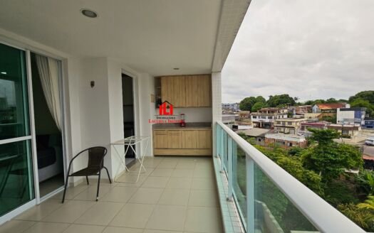 Smart Residence Downtown Apartamento com 2 quartos sendo 1 suíte semimobiliado  76m²  Privativo 2 vaga coberta Centro, Manaus – AM