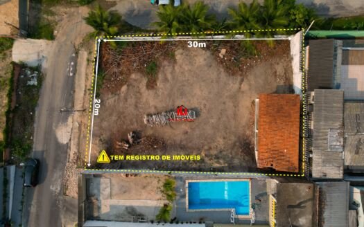 Terreno com  600m² no Águas Claras, Registro de Imoveis, Pode construir 3 casas, Galpão, Investimento, no bairro Nascente do Aguas Claras