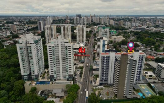 condomínio bellini apartamento com 4 quartos sendo 3 suítes com closet e suíte master com closet e hidromassagem venda no adrianópolis, manaus – am