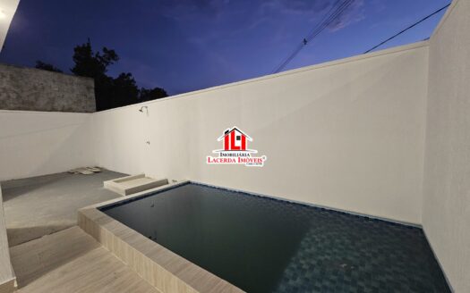 Vivenda das Marinas Casa térrea com 3 suítes, Piscina e Churrasqueira Venda