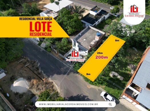 Villa Suíça | Terreno Residencial Pronto para Construir, VENDA no Tarumã, Manaus AM